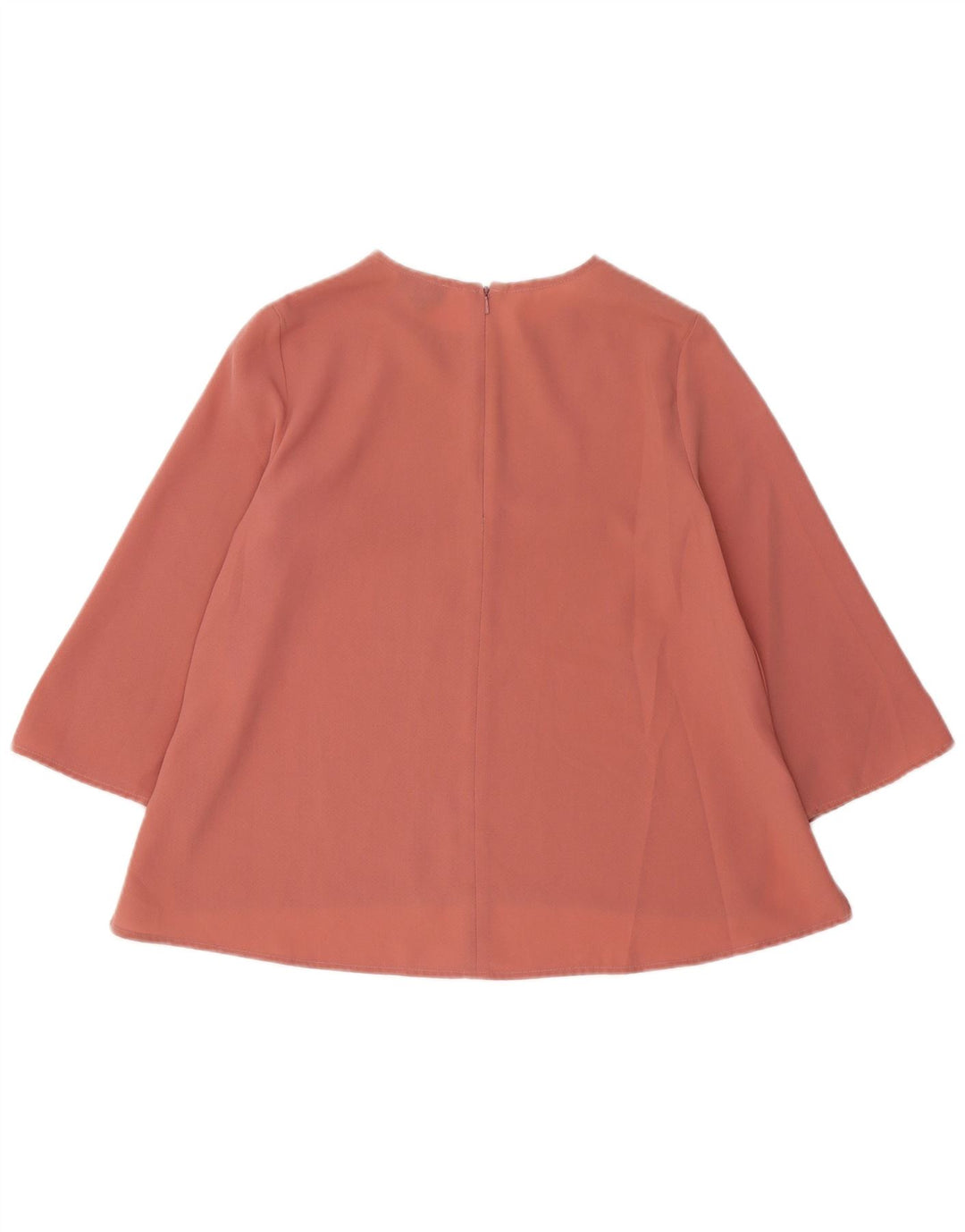 TOPSHOP Dame 3/4 ærmet oversize bluse Top UK 6 XS Pink Polyester
