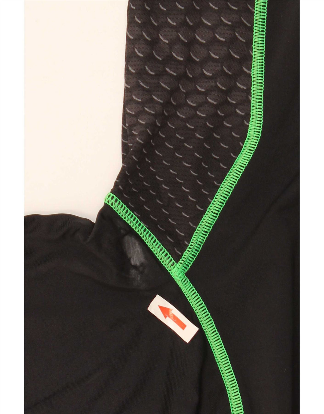 Under Armour Herre T-Shirt Top Lille Sort Geometrisk Polyester