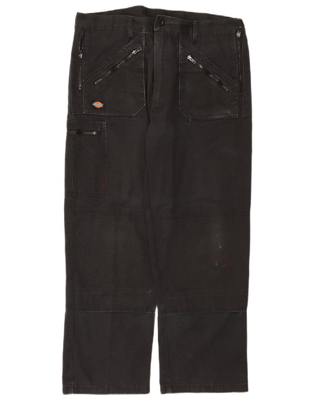 Dickies Herre Straight Cargo Bukser W38 L29 Sort Polyester