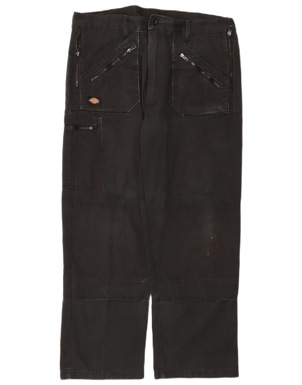 Dickies Herre Straight Cargo Bukser W38 L29 Sort Polyester