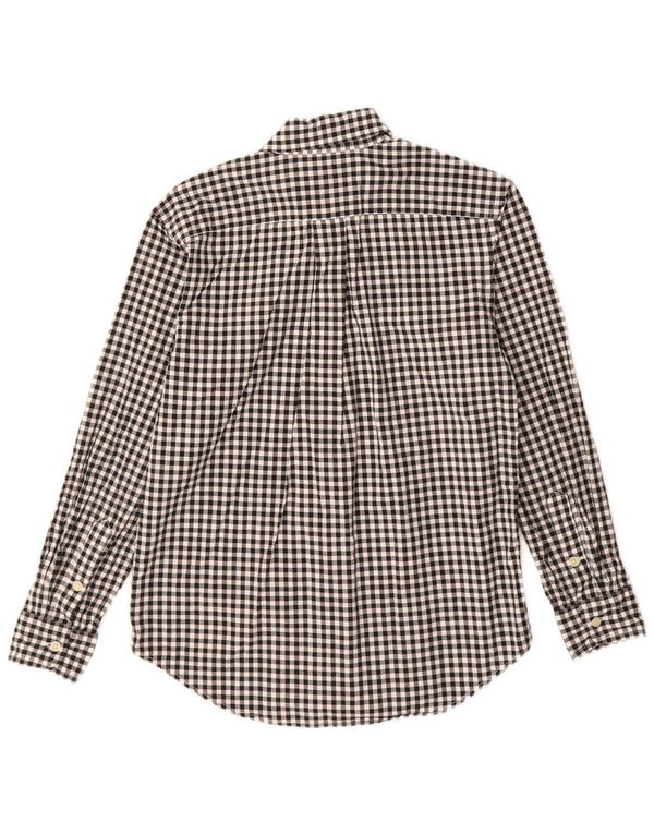 Ralph Lauren Grafisk Drengeskjorte 12-13 år Medium Sort Gingham Bomuld