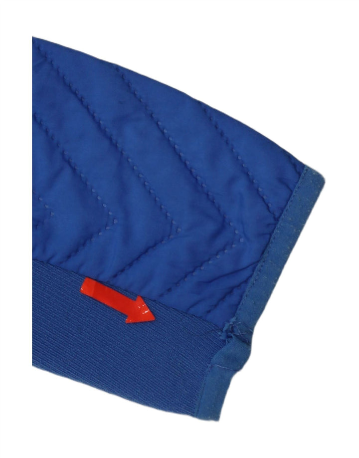 COLMAR Womens Hooded Padded Jacket IT 44 Medium Blue Vintage Colmar and Second-Hand Colmar from Messina Hembry 