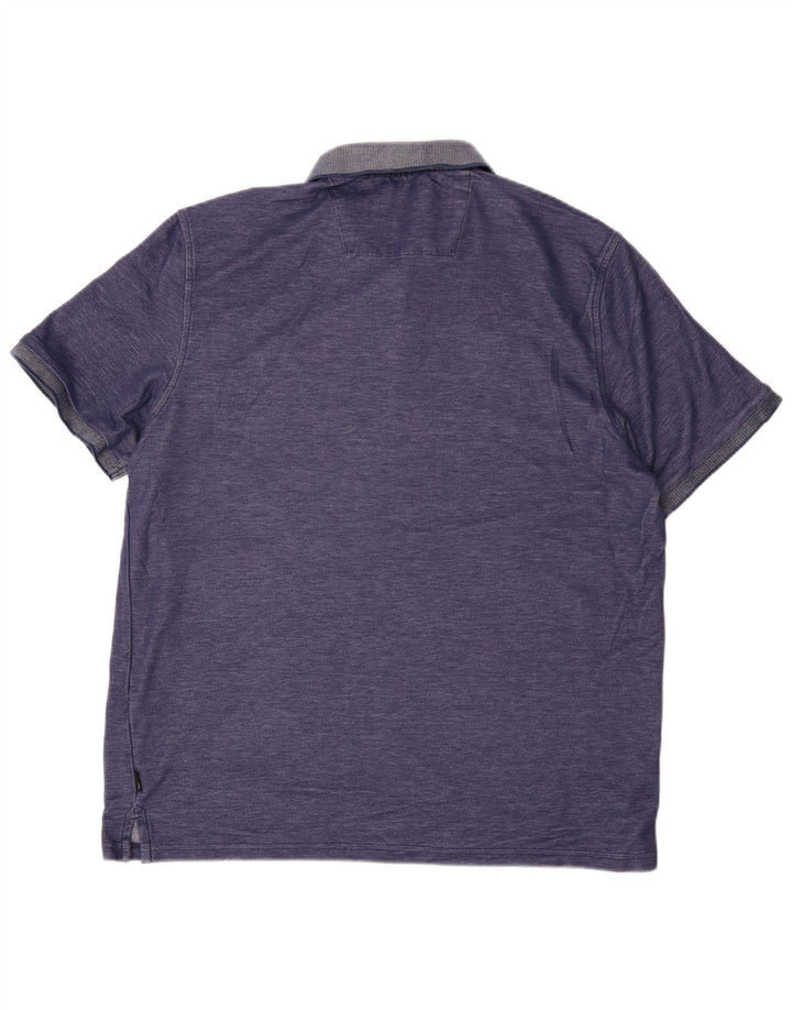 CALVIN KLEIN Poloskjorte til mænd Stor blå bomuld