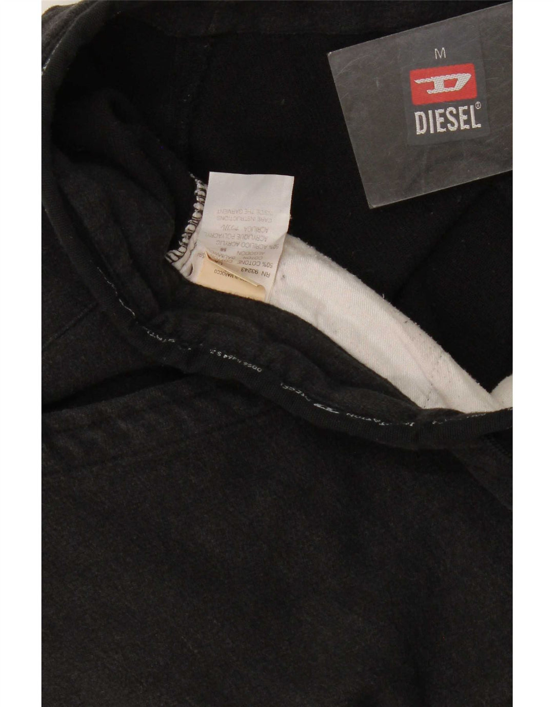 Diesel Dame Straight Cargo Bukser Medium W30 L30 Grå Bomuld