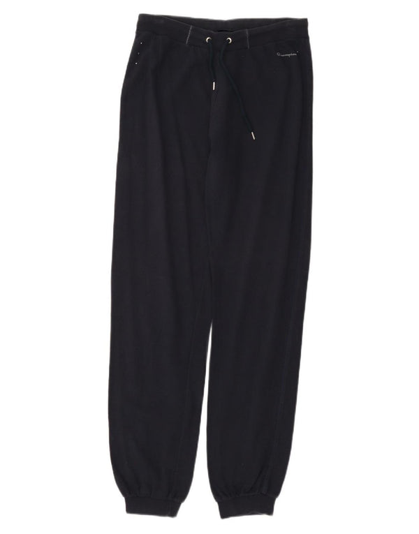 CHAMPION Womens Tracksuit Trousers Joggers UK 14 Medium  Navy Blue