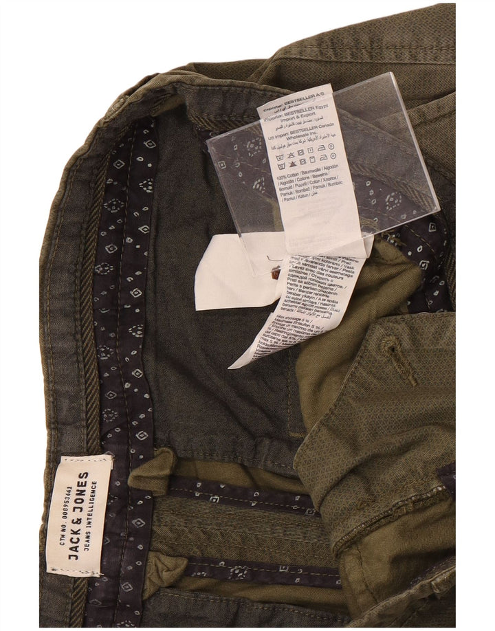 Jack & Jones Herre Chino Shorts Large W34 Khaki Bomuld