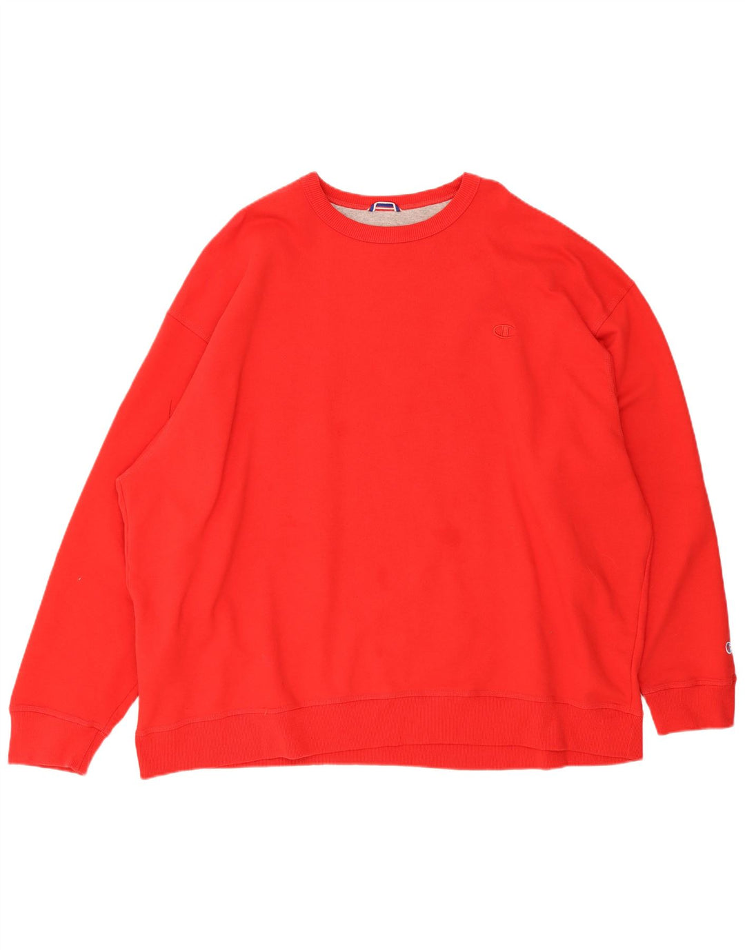 Champion Herre Sweatshirt Jumper 4XL Rød