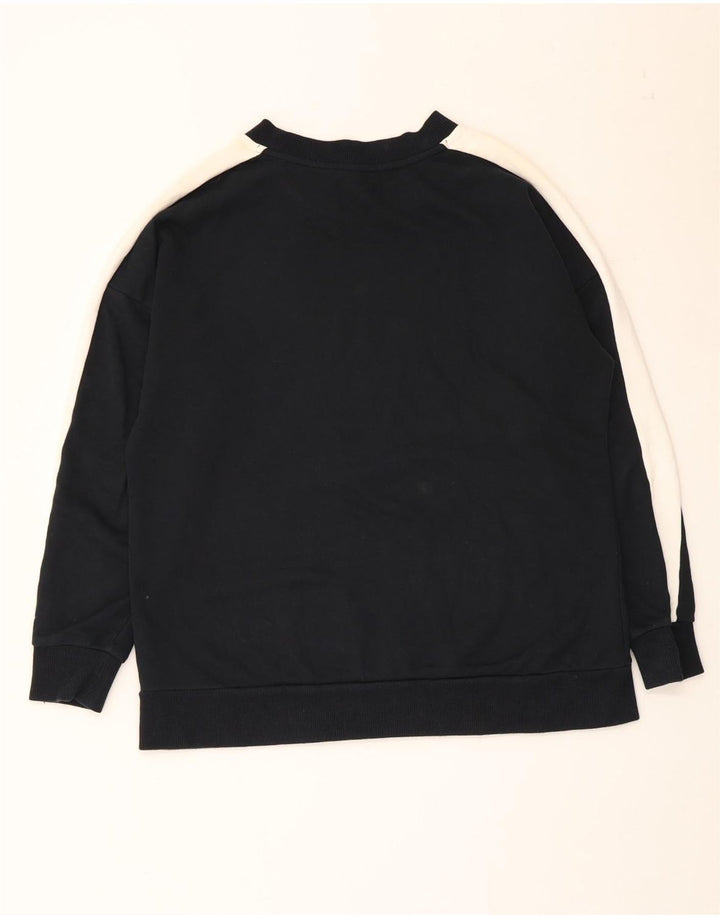 Puma Sweatshirt til mænd Medium Sort Colourblock Bomuld