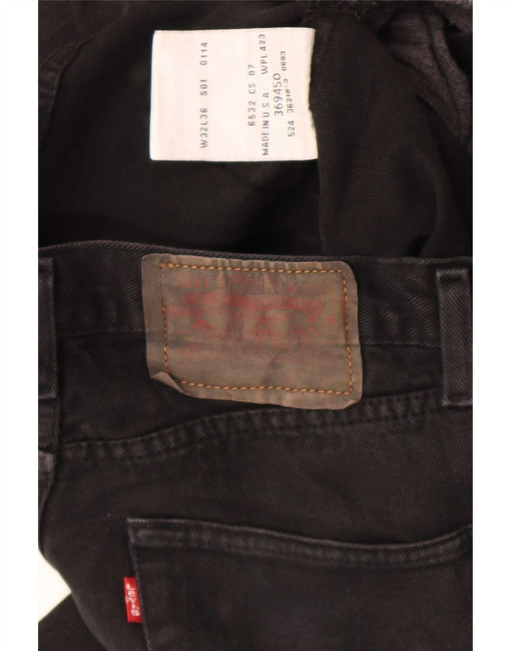 Levi's lige jeans til kvinder W32 L27 sort