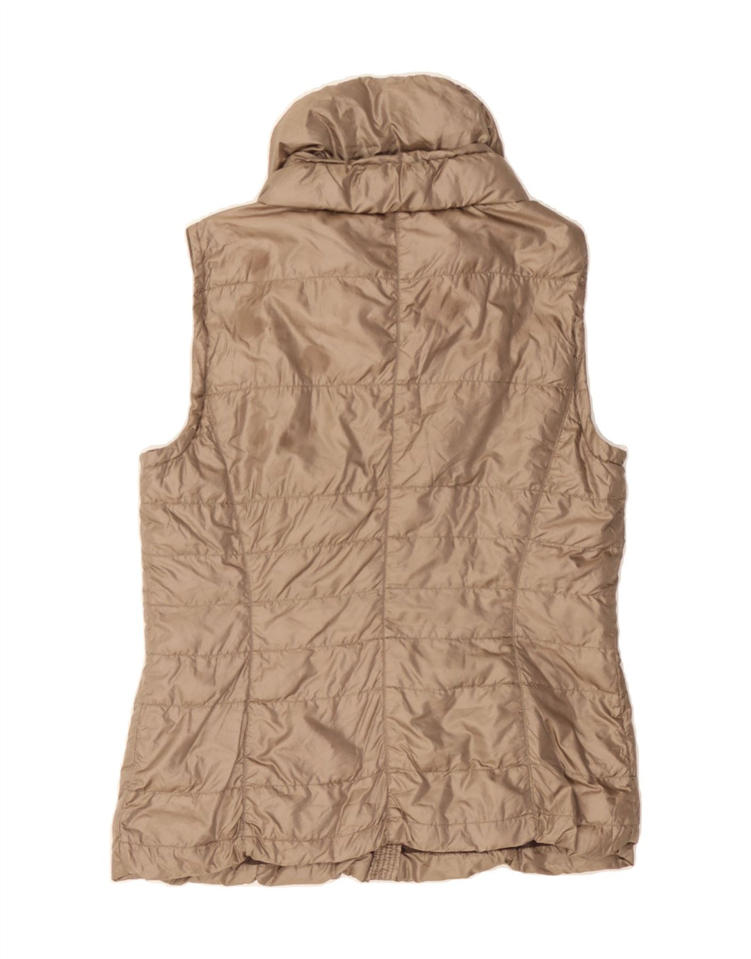 MARELLA Womens Gilet UK 14 Medium Brown Vintage Marella and Second-Hand Marella from Messina Hembry 