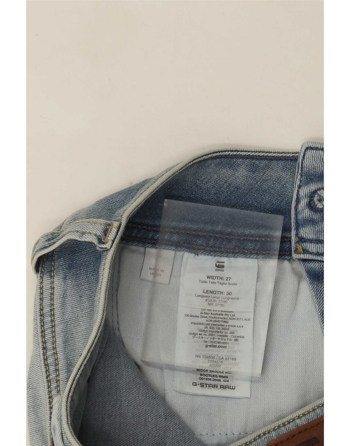G-Star Herre Bootcut Jeans W27 L30 Blå Bomuld