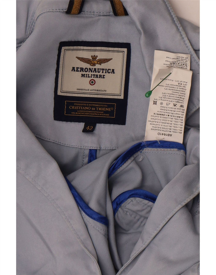 Aeronautica Militare Dame 2-knaps blazerjakke IT 42 Medium Blue