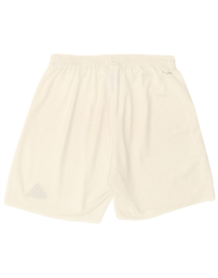 Adidas Herre Climalite Sport Shorts Medium White Polyester