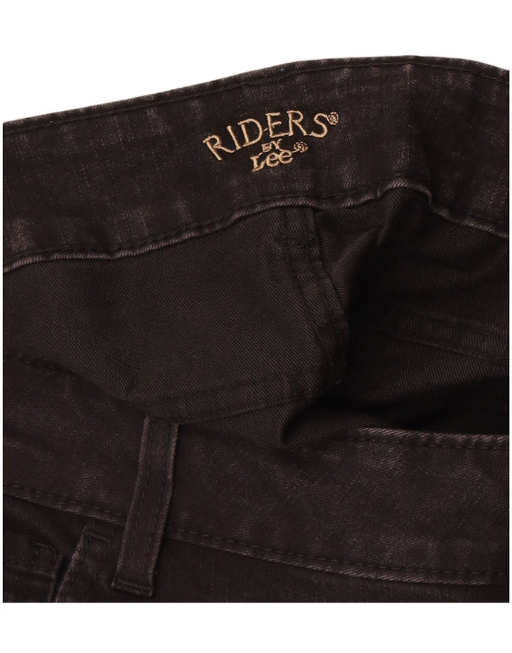 LEE Womens Riders Bootcut Jeans US 18 2XL W36 L31 Sort Bomuld