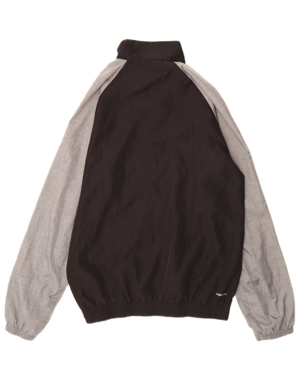Adidas Træningsdragt til mænd Topjakke UK 36/38 Small Black Colourblock Sports