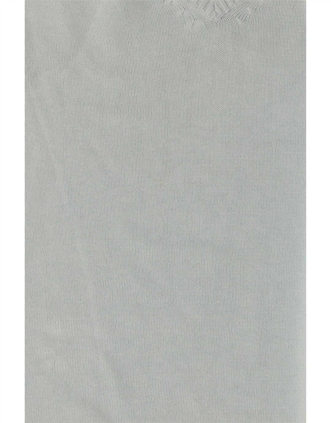 Zara Herre V-hals sweater Stor Blå Bomuld