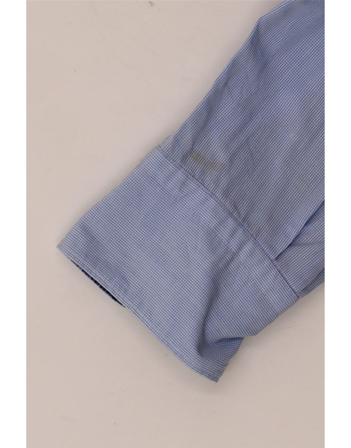 MASSIMO DUTTI Herreskjorte Medium Blue Gingham