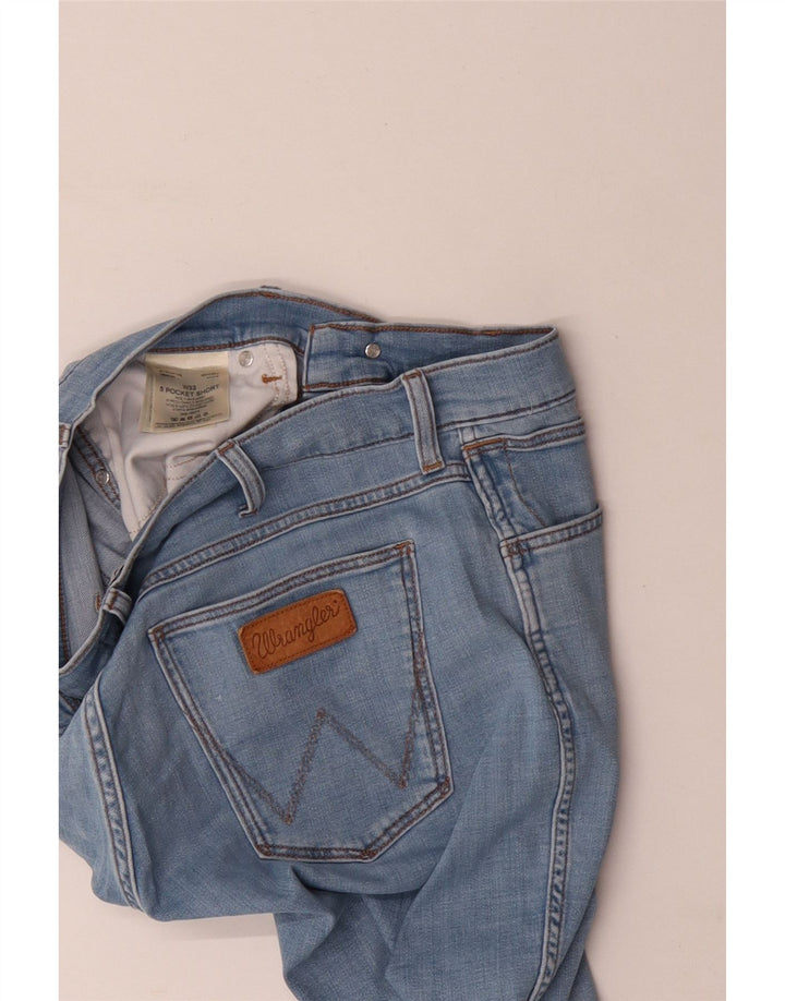 Wrangler Denim Shorts til mænd W32 Medium Blue Bomuld