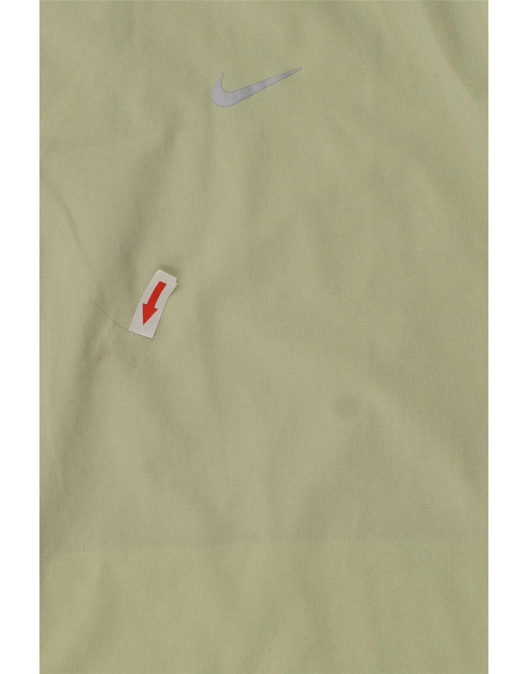 Nike regnjakke med hætte til kvinder UK 18 XL Grøn polyester