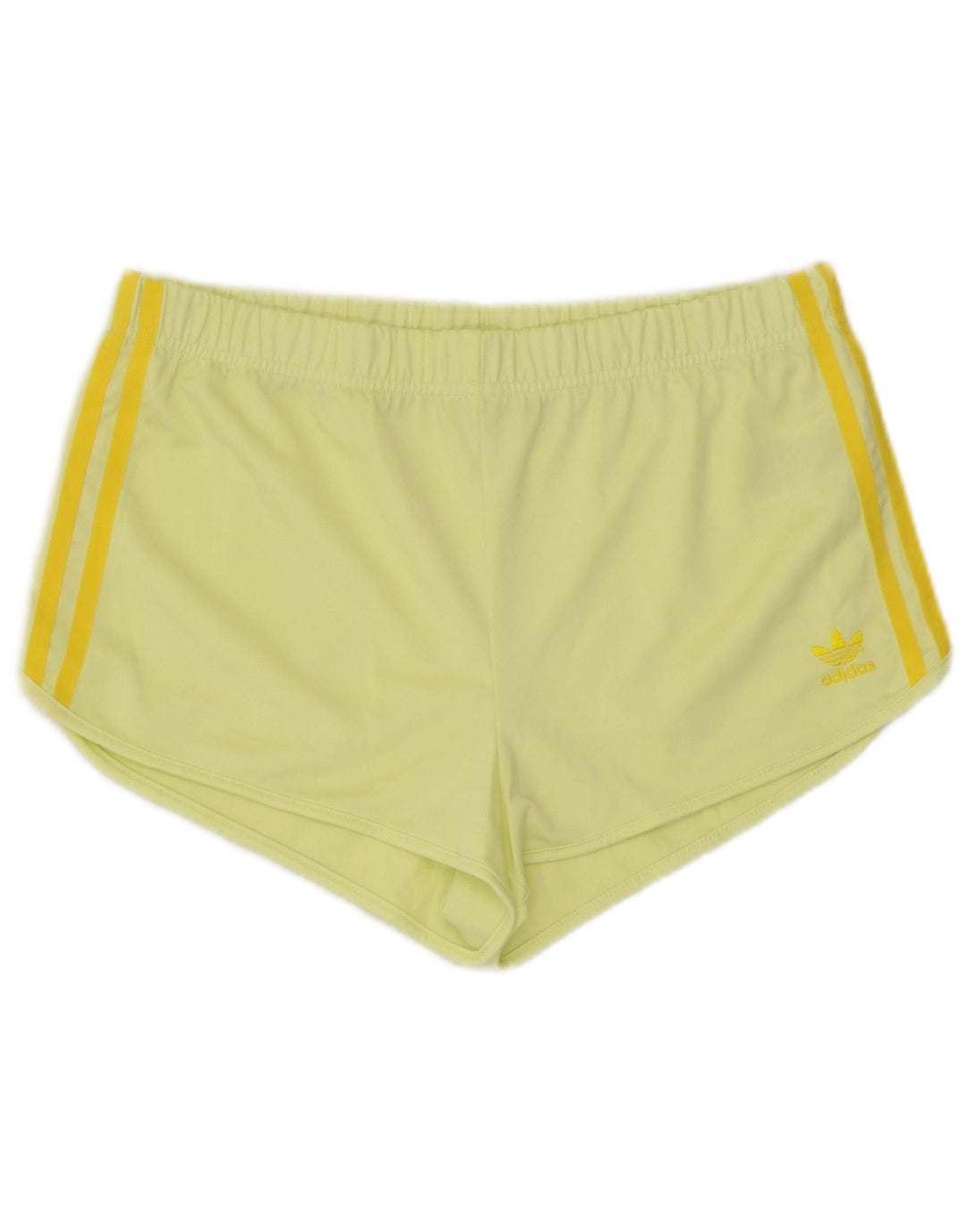 Adidas Sportsshorts til kvinder UK 12 Medium Gul Polyester