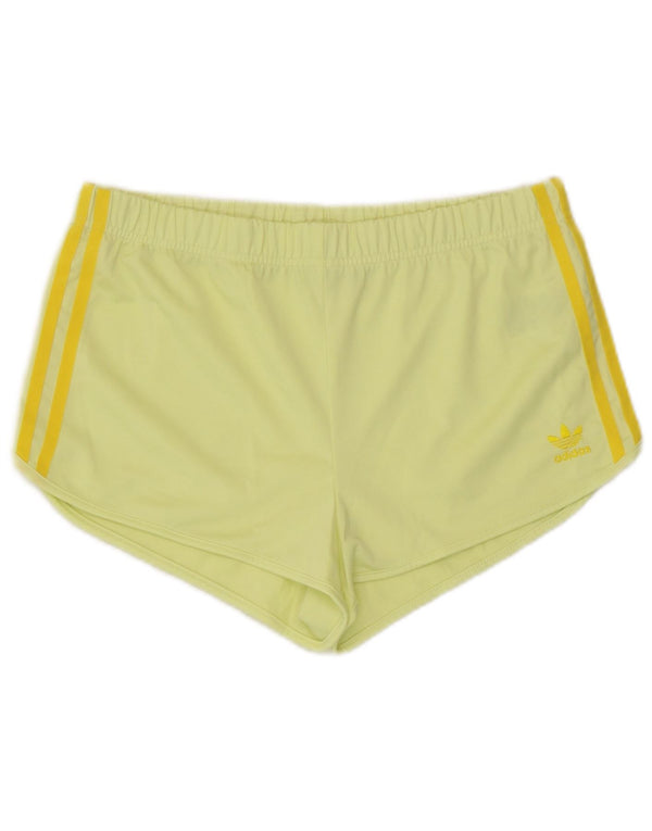 Adidas Sportsshorts til kvinder UK 12 Medium Gul Polyester