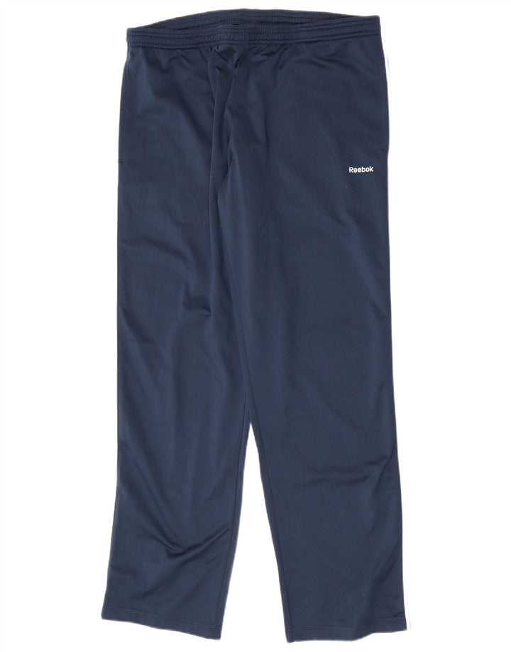 Reebok Herre træningsdragt Bukser Large Navy Blue Polyester