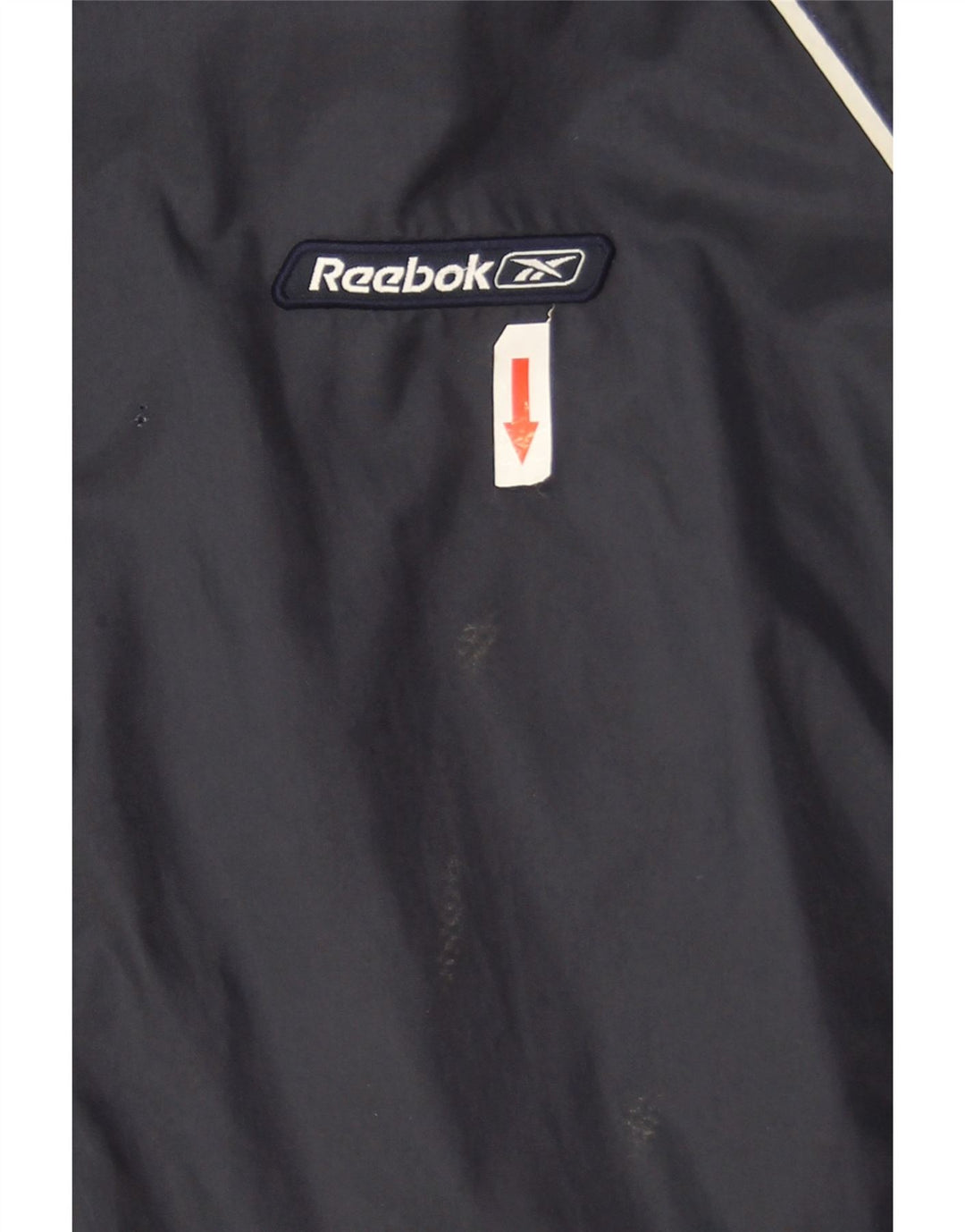 Reebok Regnjakke til mænd UK 40 Stor marineblå nylon