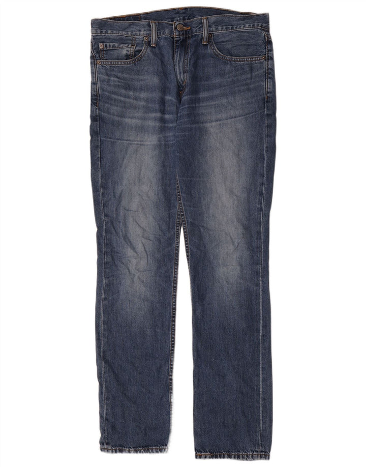 Levi's Herre 511 Slim Jeans W33 L32 Blå Bomuld