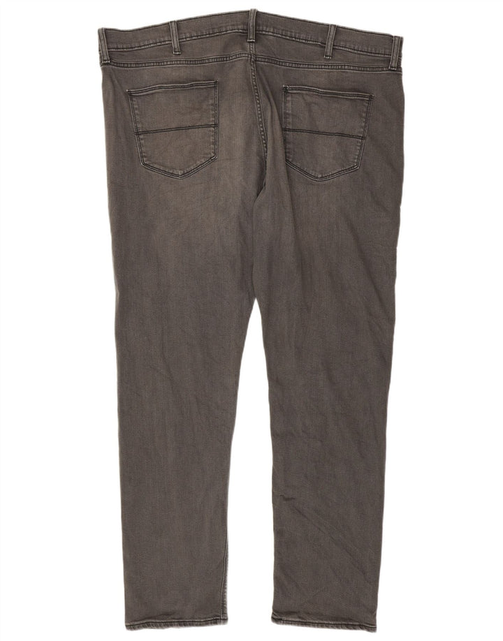 Marks & Spencer Herre Slim Jeans W42 L33 Grå Bomuld