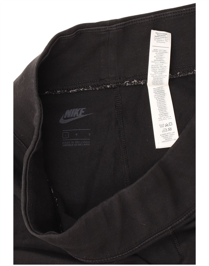 Nike Dame Grafiske Leggings UK 16 Large Black Bomuld