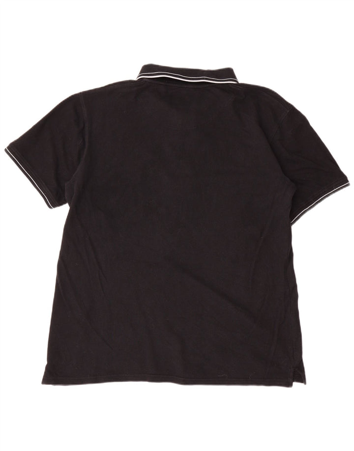 Lyle & Scott herre poloshirt 2XL sort bomuld