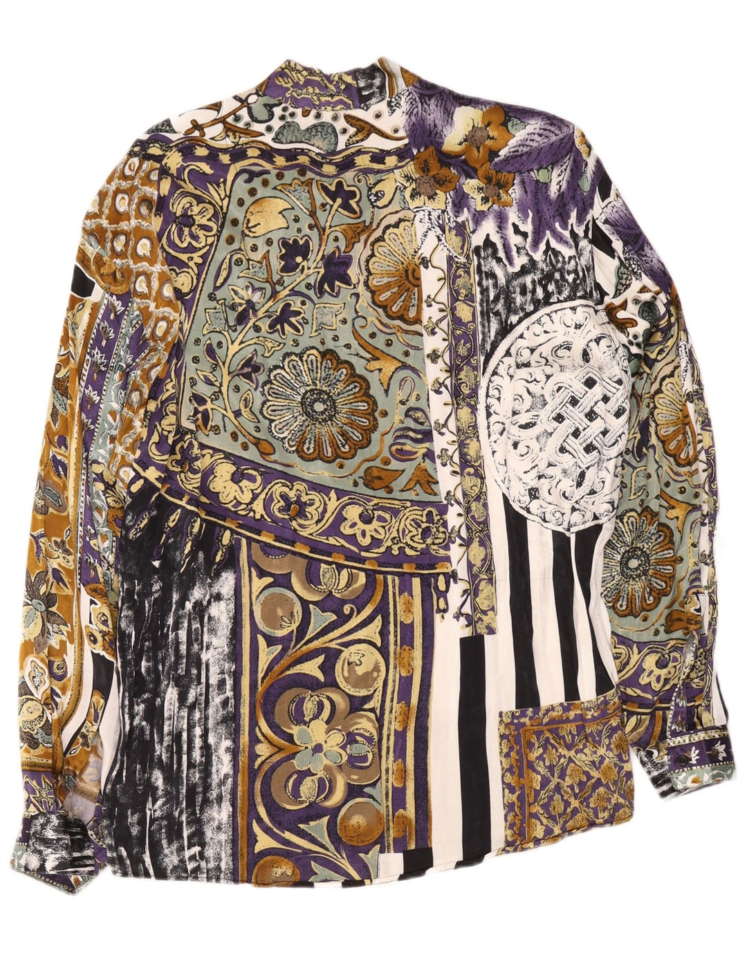 BOOGIE Pulloverskjorte til mænd XL Hvid Patchwork