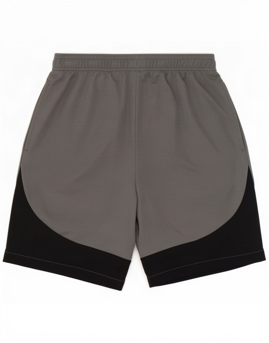 Nike Herre Dri Fit Slim Sports Shorts Små Grå Colourblock Polyester
