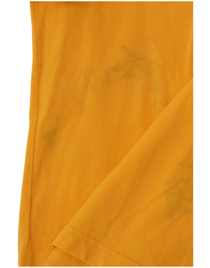 FRED PERRY Herre poloshirt Medium gul bomuld