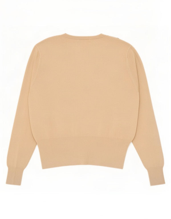 Marks & Spencer Dame Cardigan Sweater UK 18 XL Beige Viscose