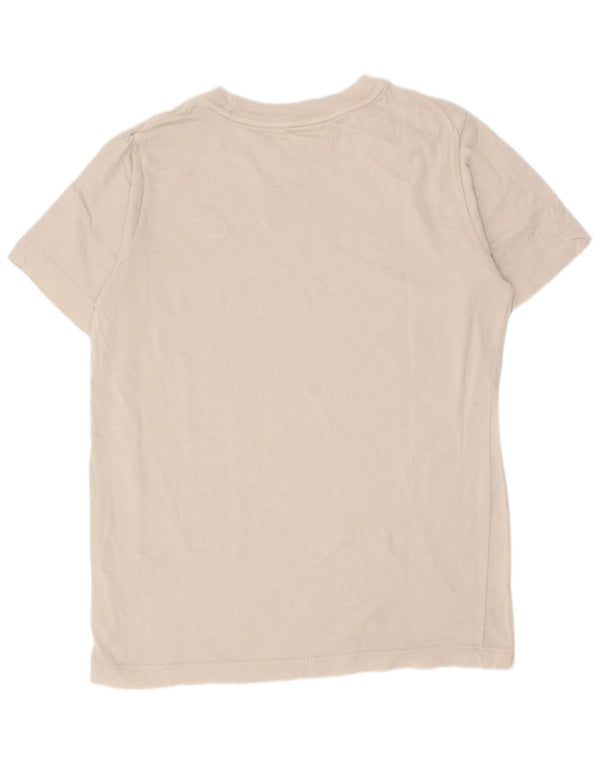 Nike Boys T-Shirt Top 8-9 år Lille Beige
