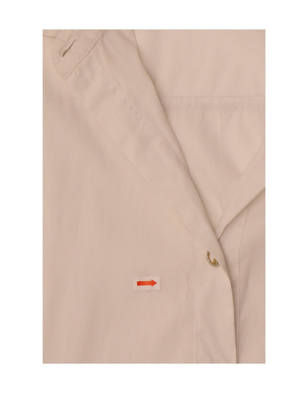 ZARA Womens Shirt Dress UK 14 Medium Off White Lyocell Vintage Zara and Second-Hand Zara from Messina Hembry 