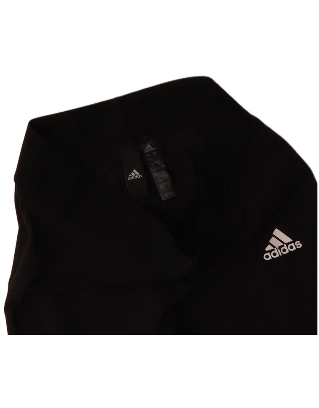ADIDAS Dame Leggings UK 8/10 Small Black Bomuld