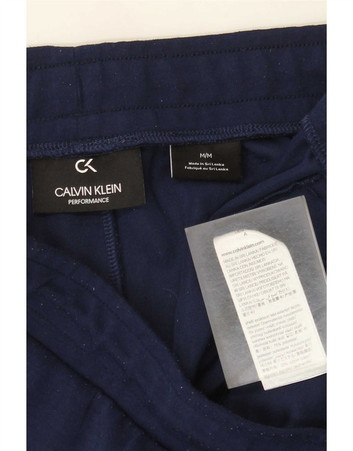 Calvin Klein Dame træningsdragt Bukser Joggers UK 14 Medium Navy Blue