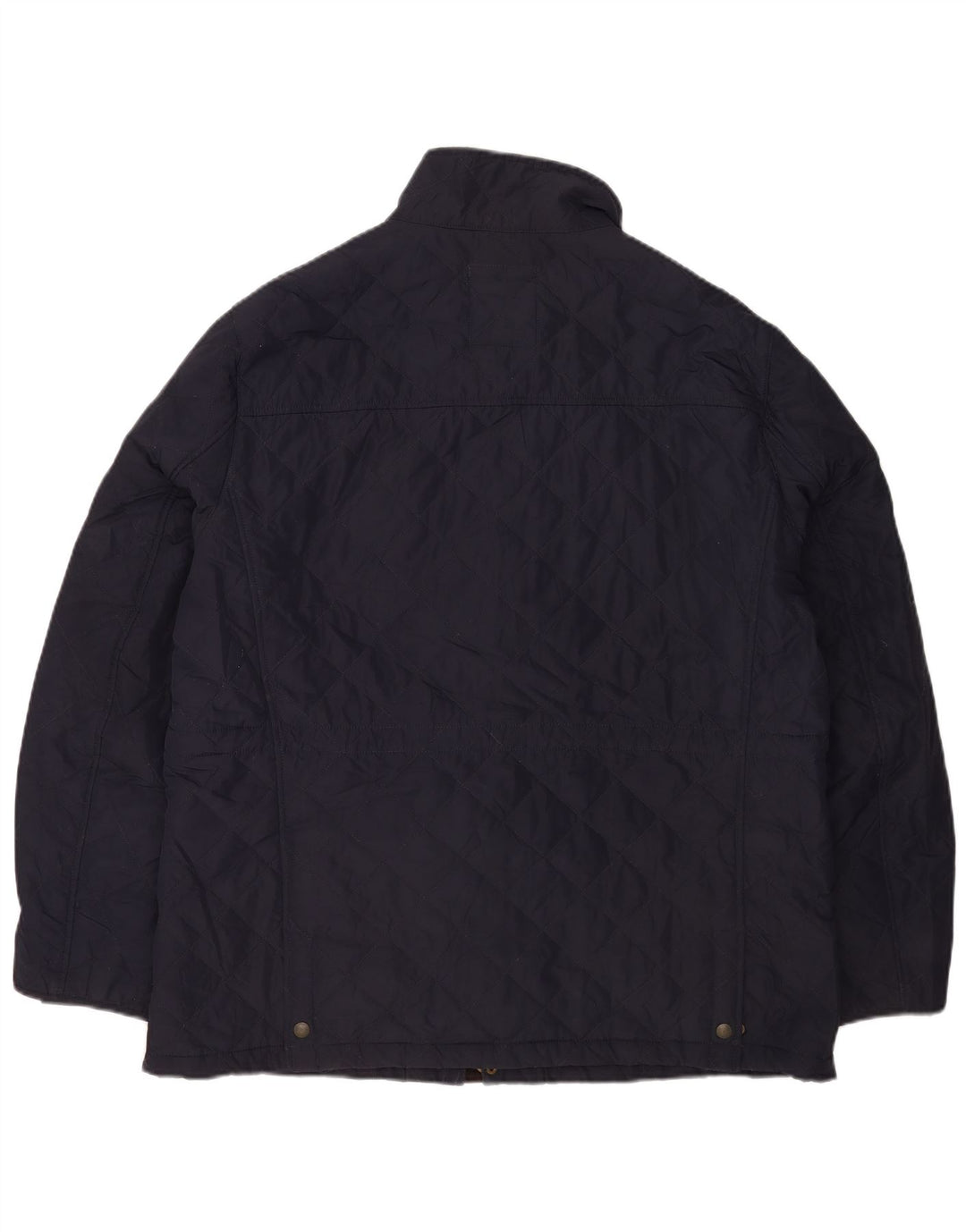 Marks & Spencer Herre quiltet jakke UK 44 2XL Navy Blue Polyester