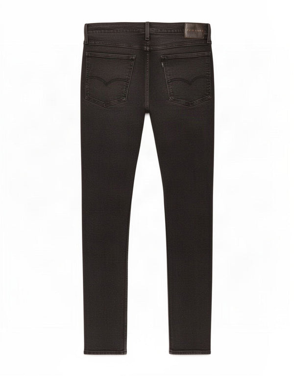 Levi's Womens Line 8 Skinny Jeans W36 L31 Sort Bomuld