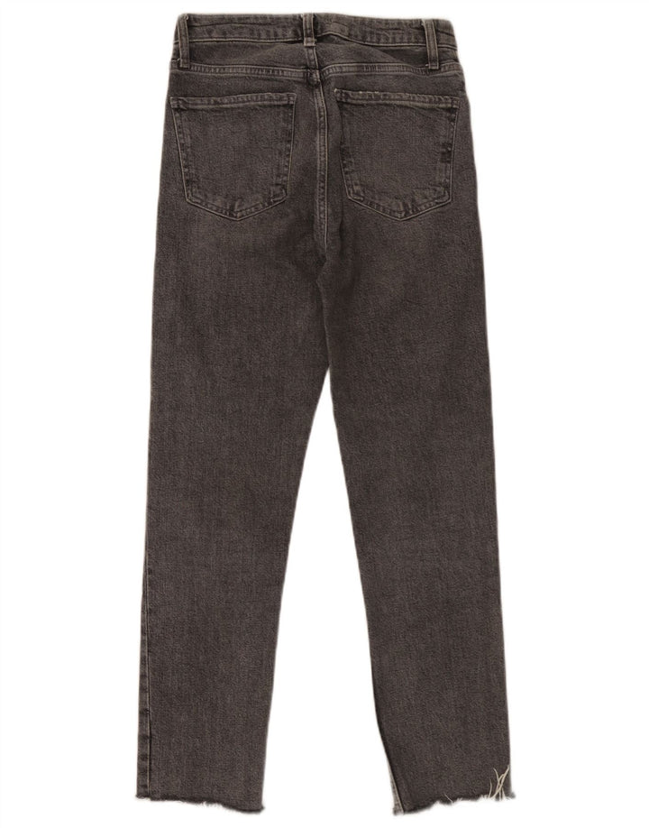 Zara Dame Slim Jeans EU 34 2XS W24 L26 Grå