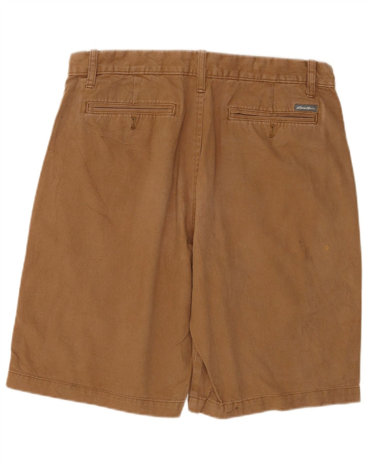 Eddie Bauer Herre Chino Shorts W33 Medium Brun Bomuld