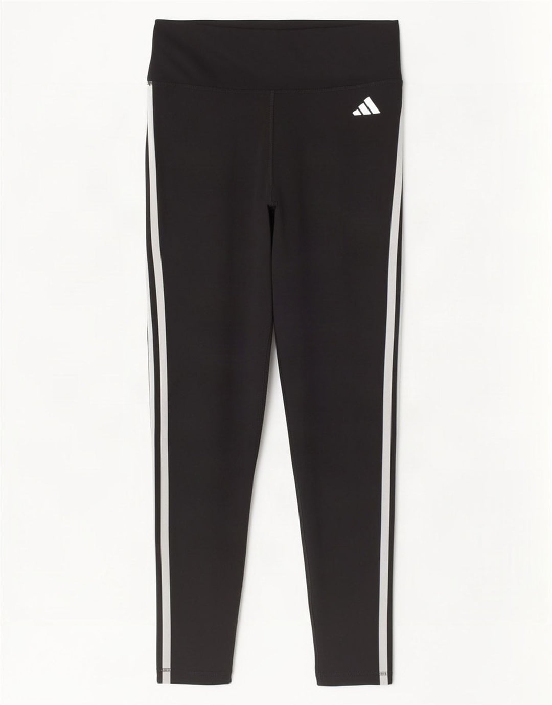 Adidas Womens Tight Fit Crop Leggings UK 12/14 Medium Black Polyester