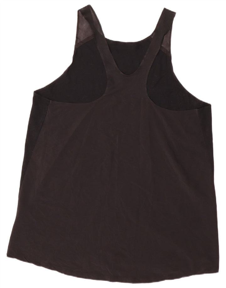 NIKE Damevest Top UK 18 XL Sort Colourblock Polyester