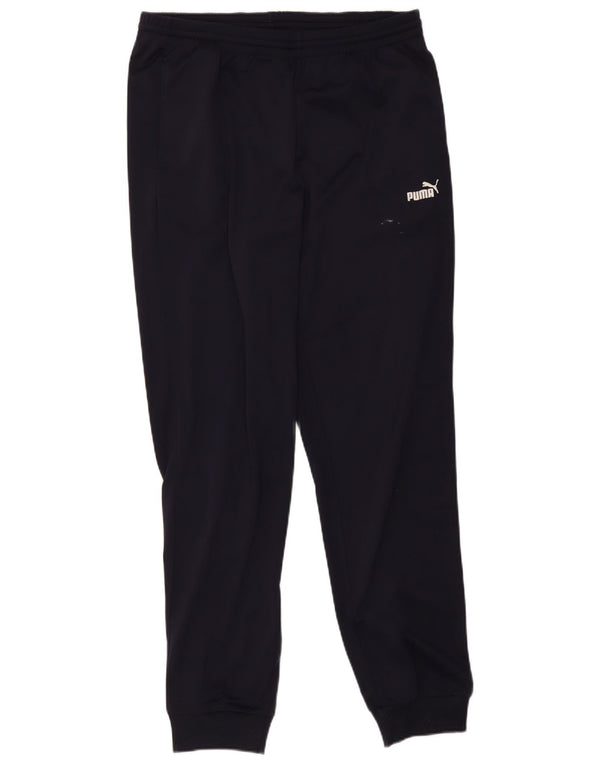 Puma Herre træningsdragt Bukser Joggers Large Navy Blue Polyester