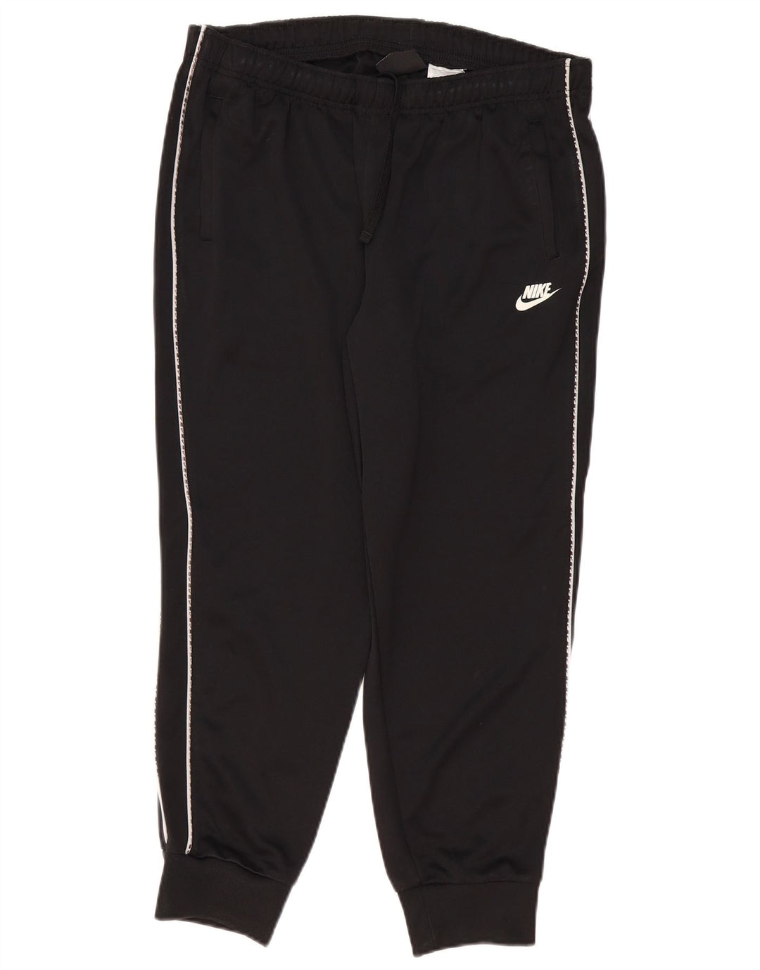 Nike træningsdragt bukser til mænd, joggers, store sorte polyester