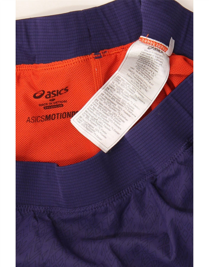 Asics Herre Sportshorts XL Marineblå Colourblock Polyester