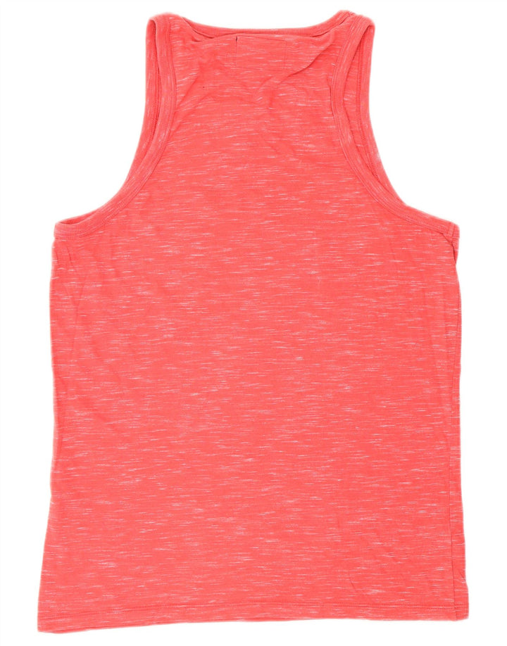 SUPERDRY Herrevest Top Medium Rød Flecked Bomuld