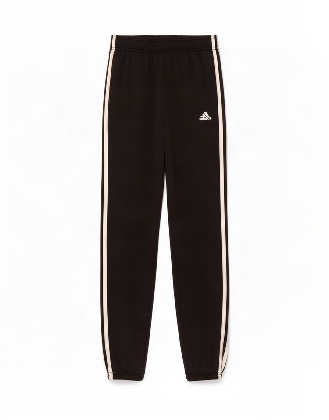 Adidas Drenge Træningsdragt Bukser Joggers 11-12 År Sort Polyester